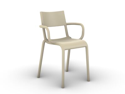 Kartell Generic A Chair RhinoRender