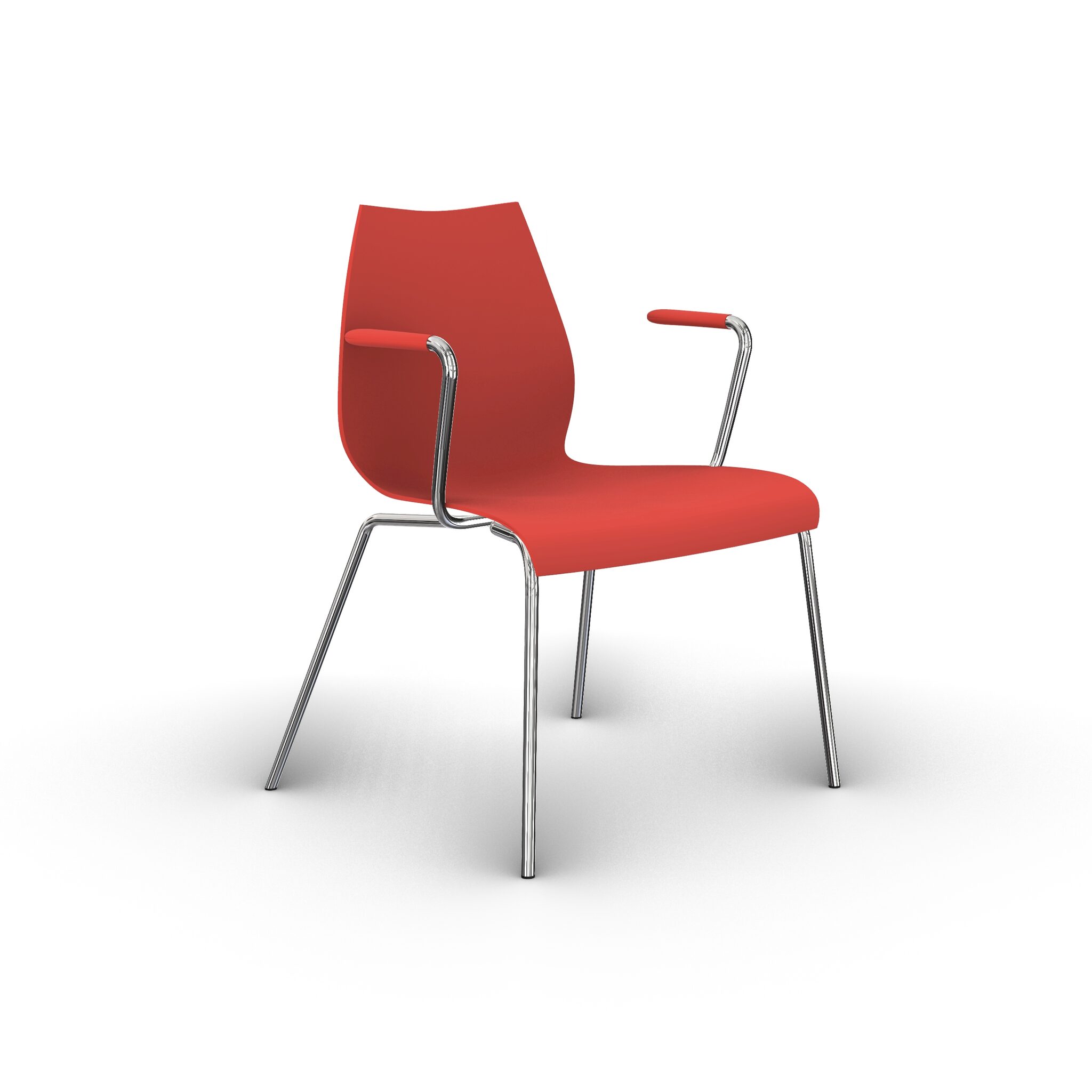 Maui Armrest Chair 3D Model
