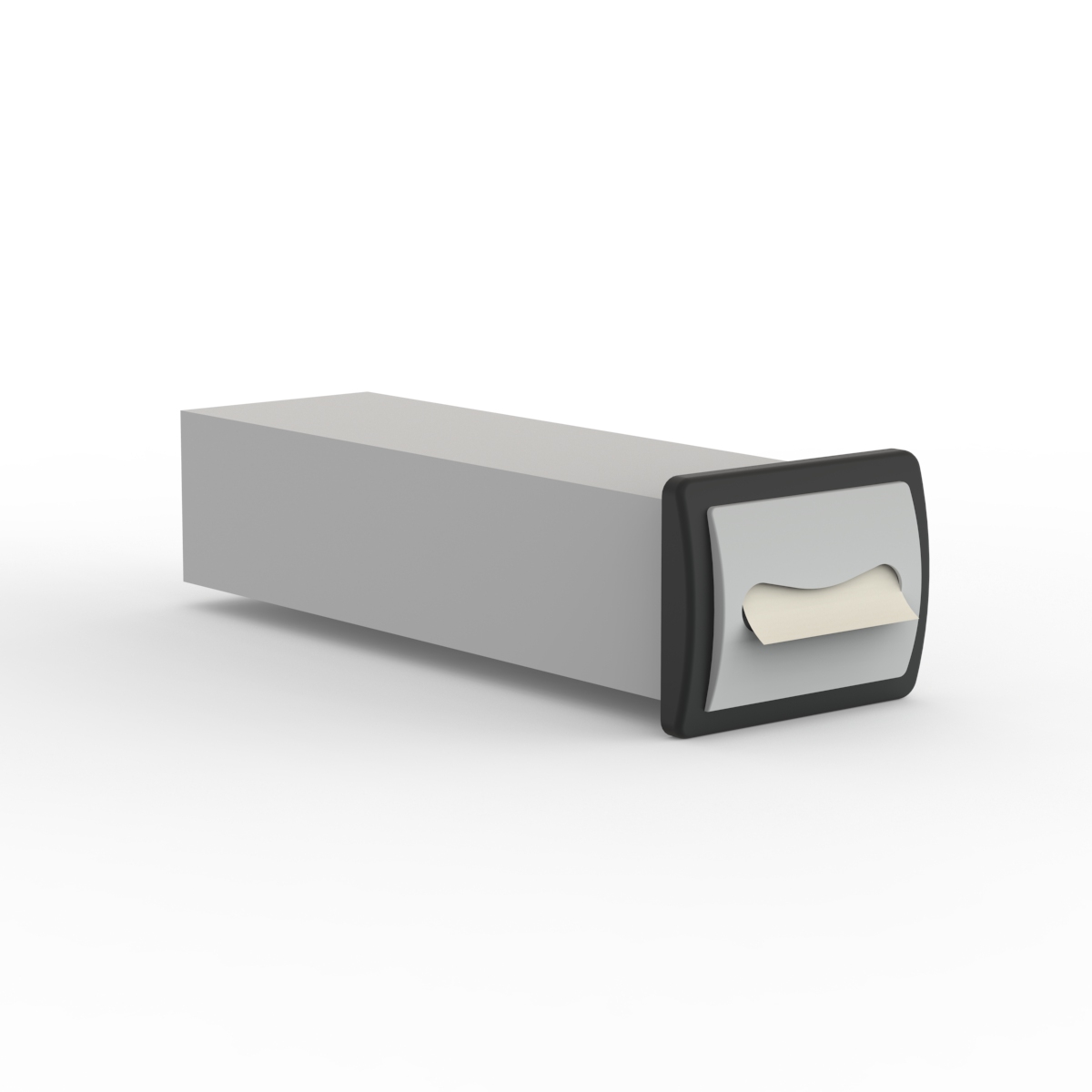 Dispenser Plastic Built In Napkin 01 3D Model