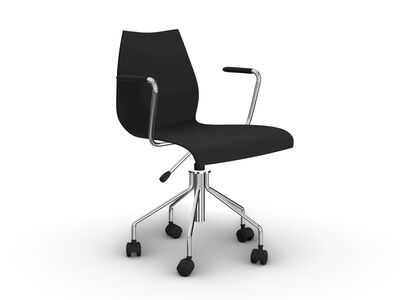 Kartell Maui Armrest Office Chair RhinoRender