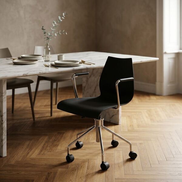 Maui Armrest Office Chair 3D Model
