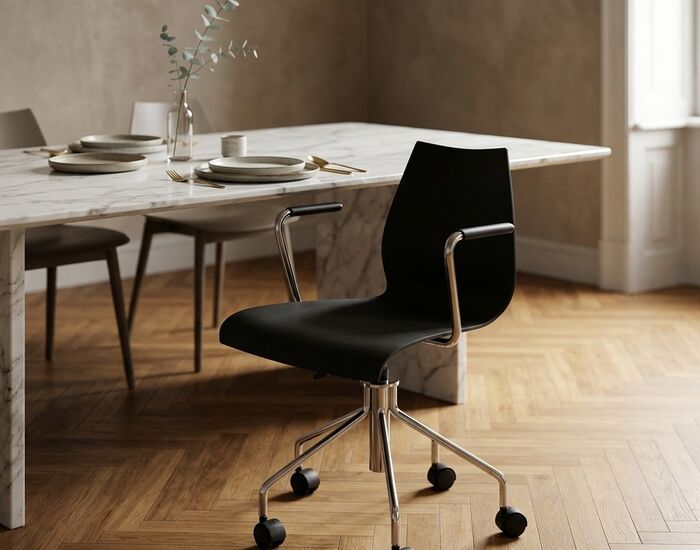 Maui Armrest Office Chair 3D Model