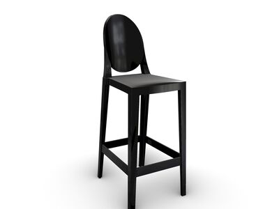 Kartell One More Round Stool RhinoRender