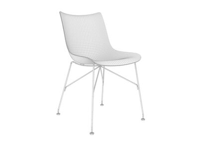 Kartell PWood Chair Rhino3DMShaded
