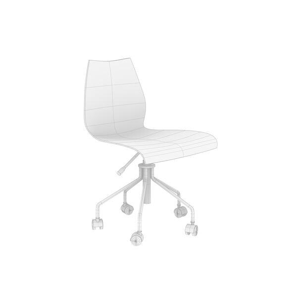 Kartell Maui Office Chair Rhino3DMShaded