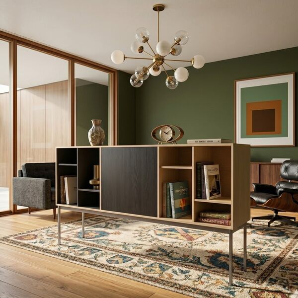 Cassina 20 Casiers Standard 3D model — styled interior scene