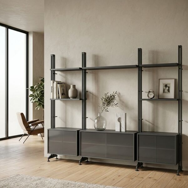 Cassina 835 Infinito Wall 3D model — styled interior scene