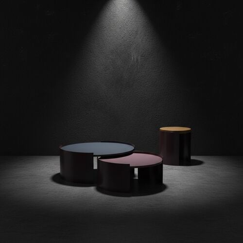 554 Bowy Low Tables 3D Model