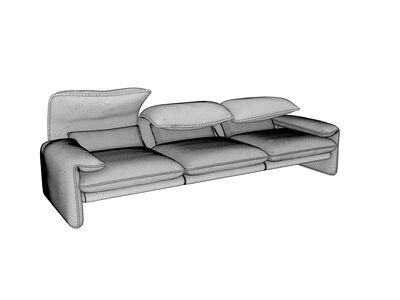 Cassina 675 Maralunga Sofa 3 Seats sv.jpg