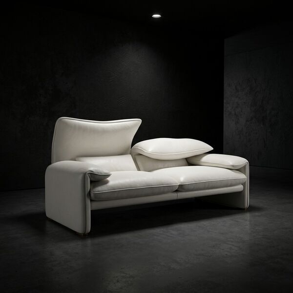Cassina 675 Maralunga Sofa 2 Seats 3D model — product view