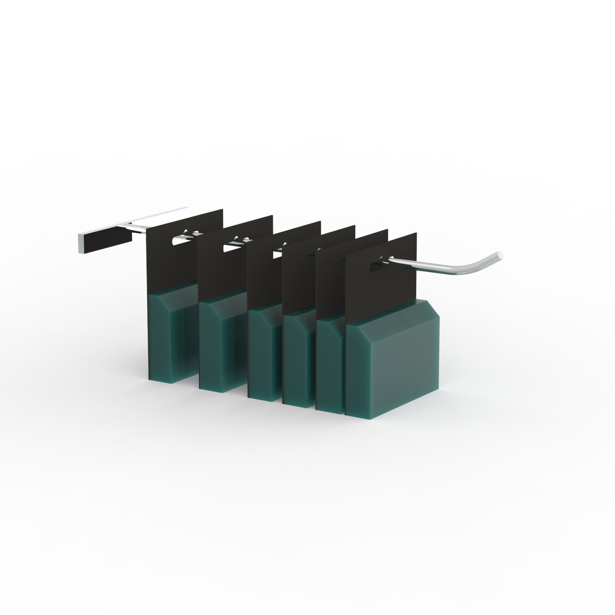 Row Packages 01 3D Model