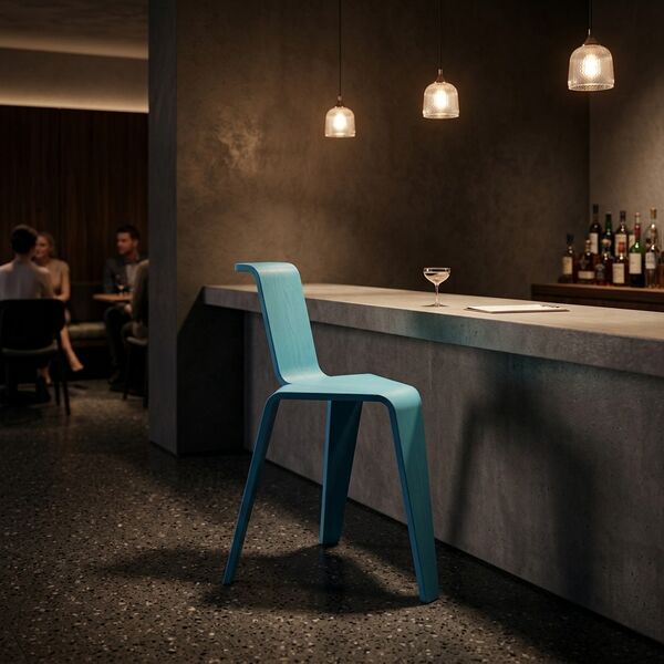 Magis AKA Stool 3D model — styled interior scene