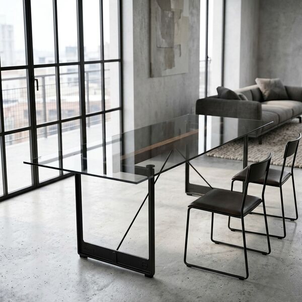 Magis Brut Table 205 3D model — styled interior scene