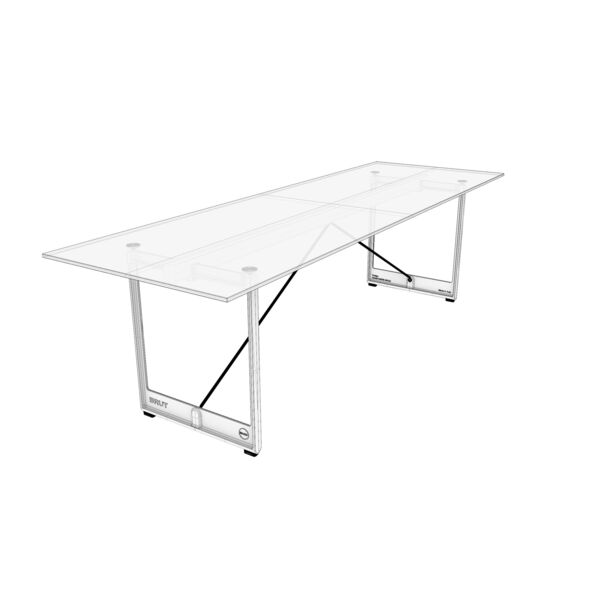 Brut Table 260 3D Model