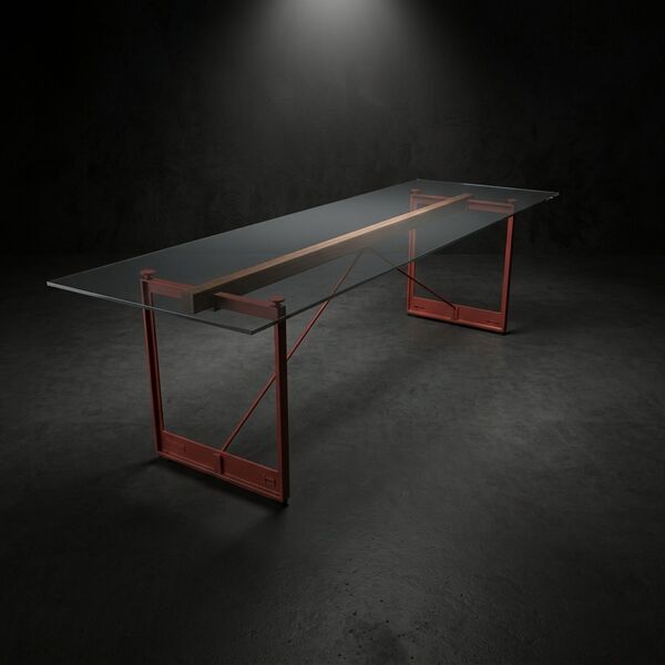 Magis Brut Table 260 3D model — product view