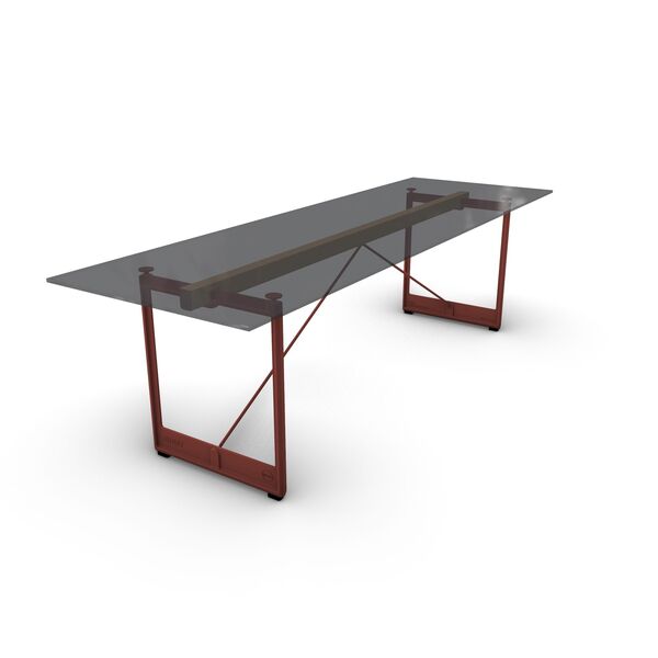 Magis Brut Table 260 3D model — studio render
