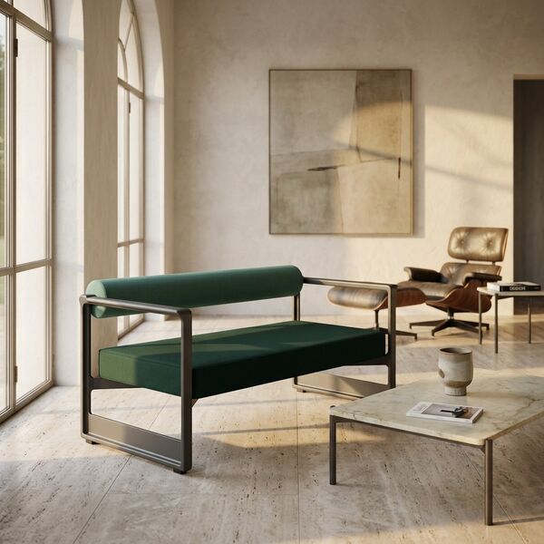 Magis Brut 2 Seats Sofa 3D model — styled interior scene