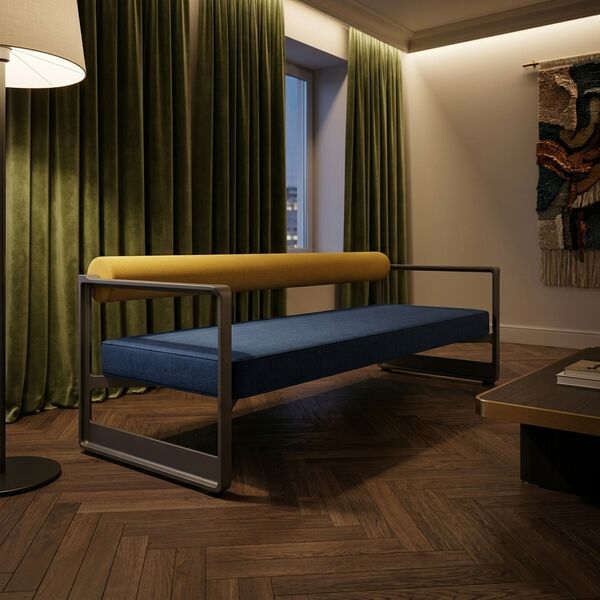 Magis Brut 3 Seats Sofa 3D Model Boutique-Hotel-Suite 3D Model