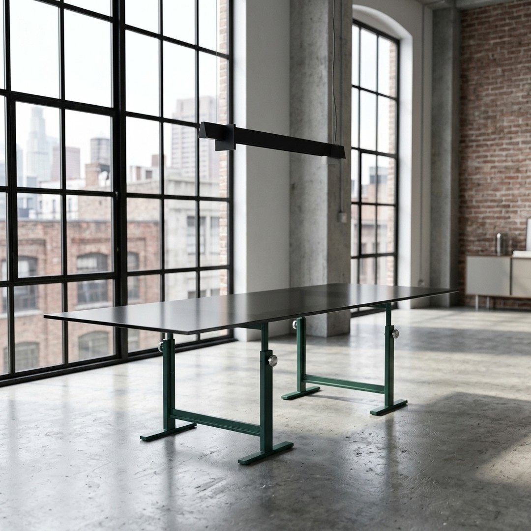 Brut Trestles Table 3D Model