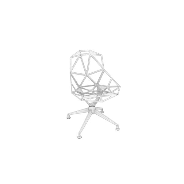 Chair One 4 Star 3D Model