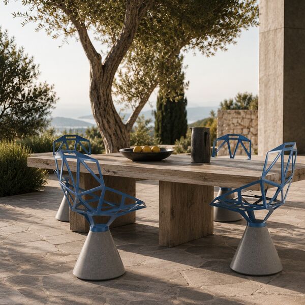 Magis Chair One on Cone 3D model — styled interior scene