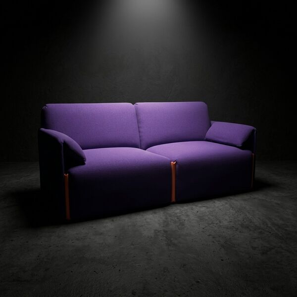 Magis Costume 2 Seats Sofa 3D model — studio render