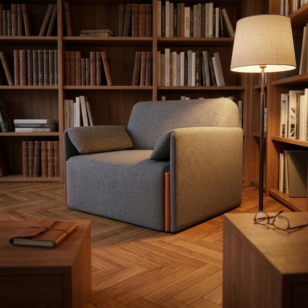 Magis Costume Armchair D93 86 74 3D Model Private-Library 3D Model