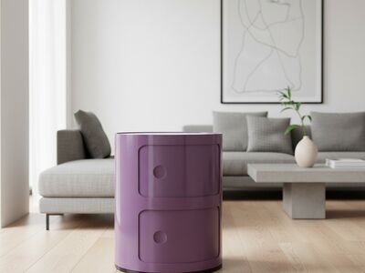 Kartell Componibili 2Drawers 3D Model Contemporary Living Room Interior