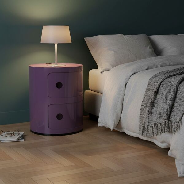 Kartell Componibili 2Drawers 3D model — styled interior scene