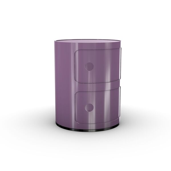 Kartell Componibili 2Drawers 3D model — studio render