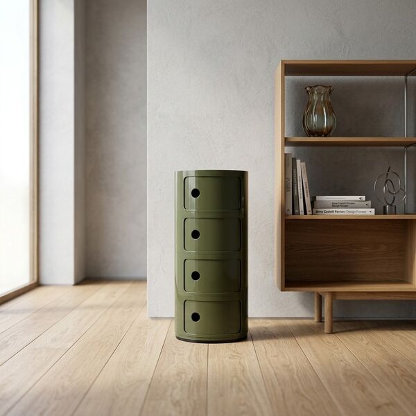 Kartell Componibili 4Drawers 3D model — styled interior scene