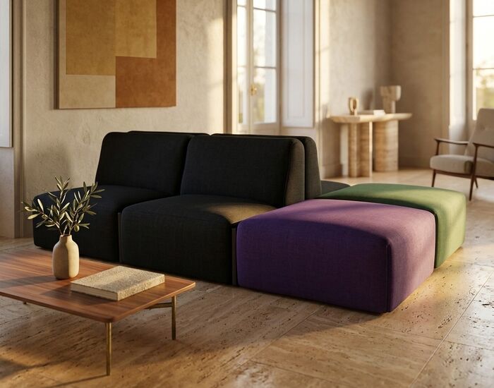 Costume Island Sofa 3D Model
