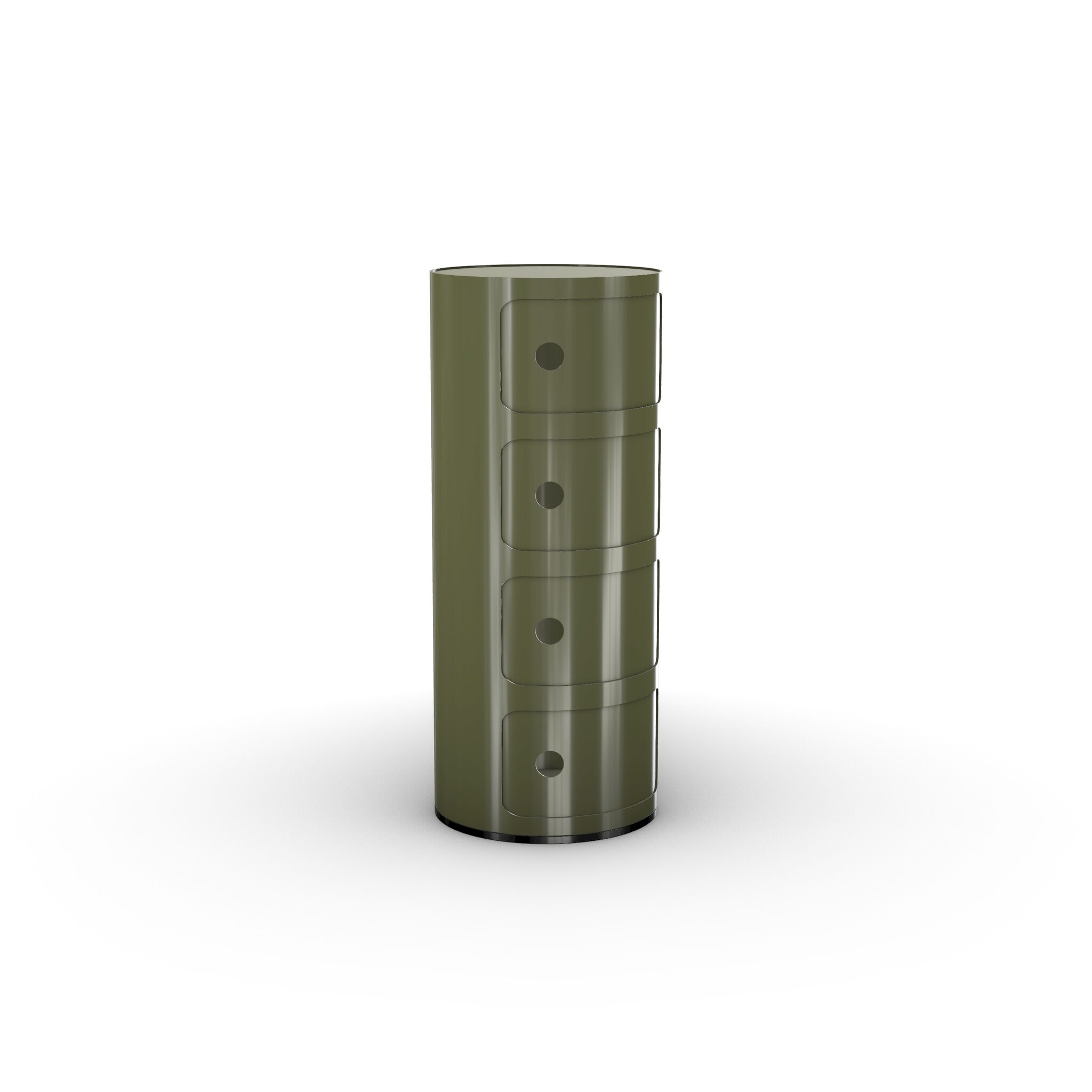 Componibili 4Drawers 3D Model