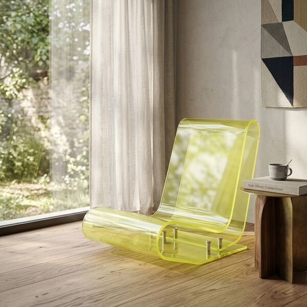 Kartell LCP Chair 3D model — studio render