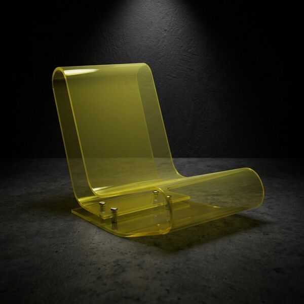 Kartell Lcp Chair 3D Model Moooi-Dark-Drama 3D Model