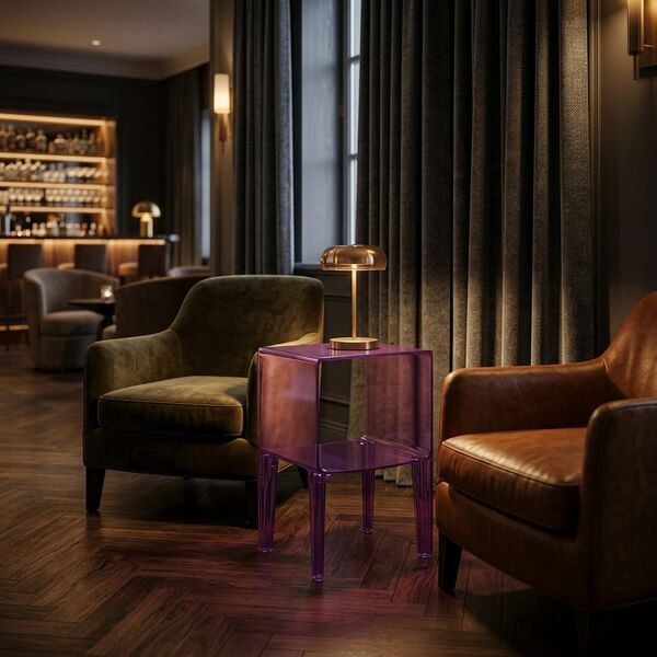 Kartell Small Ghost Buster Side Table 3D Model Boutique-Hotel-Lounge 3D Model