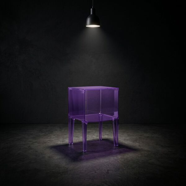 Kartell Small Ghost Buster Side Table 3D Model Moooi-Dark-Drama 3D Model