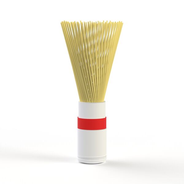 Spaghetti Container White Pasta 01 3D Model