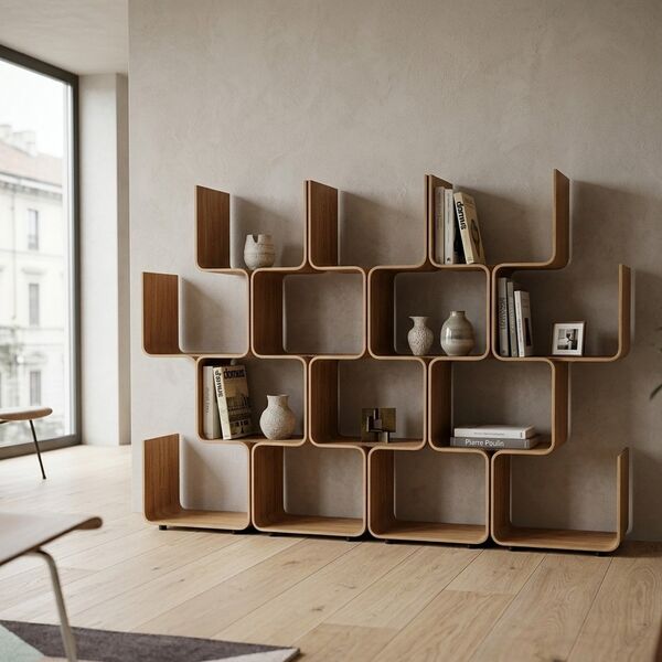 Elysée Bookcase 3D Model