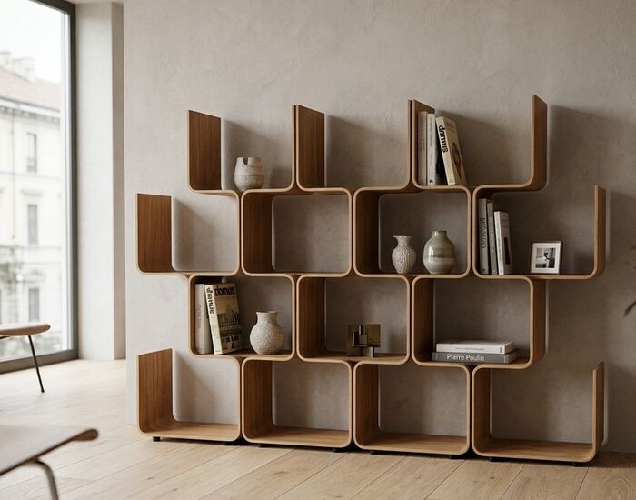Elysée Bookcase 3D Model