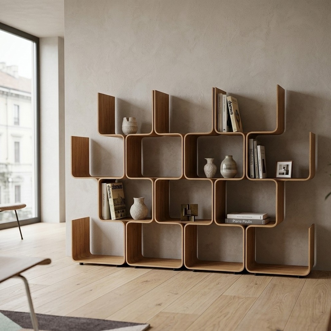 Elysée Bookcase 3D Model