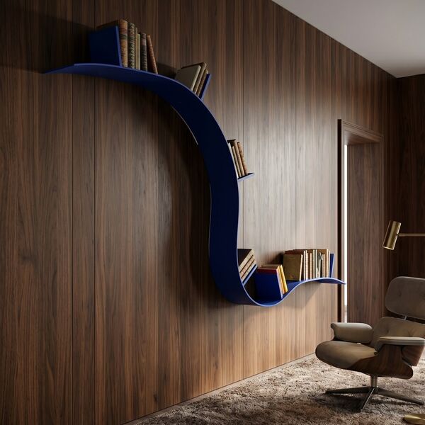 Kartell Bookworm 8003 3D model — styled interior scene