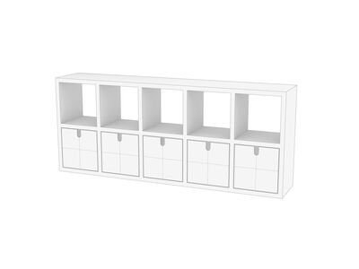Kartell Polvara 4769 Bookcase Rhino3DMShaded.jpg