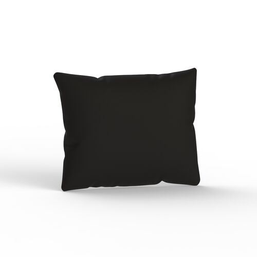 Squared Fabric Black Pillow 01 3D Model