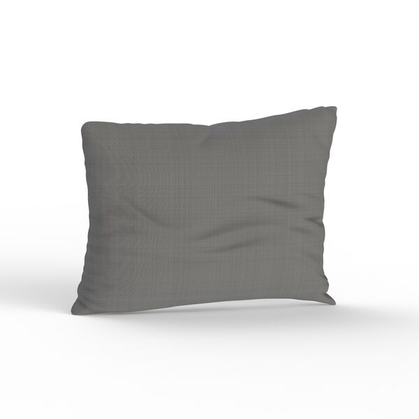 Squared Fabric Gray Pillow 02 3D Model