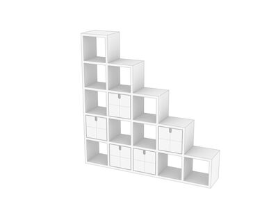 Kartell Polvara 4767 Bookcase Rhino3DMShaded.jpg
