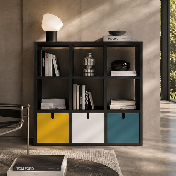 Kartell Polvara 4768 Bookcase 3D model — styled interior scene