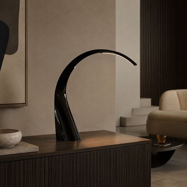 Kartell Taj Table Lamp 3D model — styled interior scene