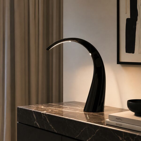 Kartell Taj Table Lamp 3D model — styled interior scene
