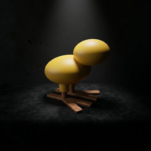 Magis Happy Bird 3D model — product view